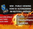 SVA Fussball WM Public ViewingReitstall Kröger