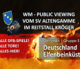 SVA Fussball WM Public ViewingReitstall Kröger
